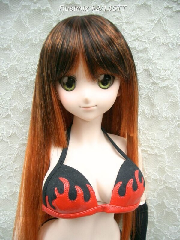 Wig / 8-9 inch / Princess-cut Long (Rustmix #2/145TT)