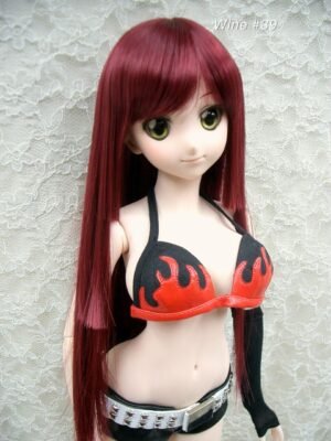 Wig / 8-9 inch / Princess-cut Long (Wine #39)