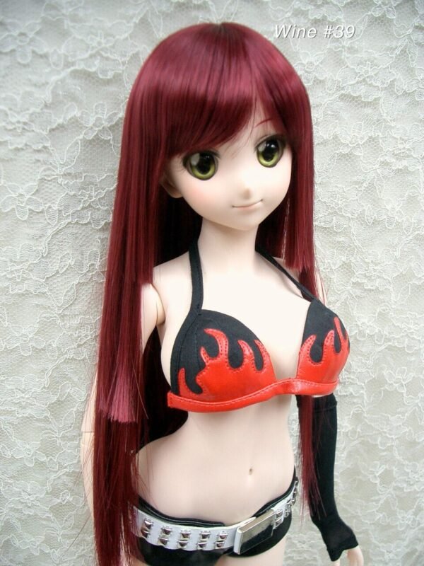 Wig / 8-9 inch / Princess-cut Long (Wine #39)