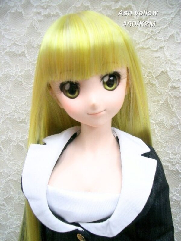 Wig / 8-9 inch / Super Long Straight *Length 38cm (Ash yellow #60/K2M)