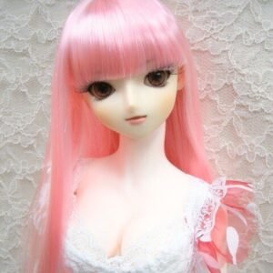 Wig / 8-9 inch / Super Long Straight *Length 38cm (Baby Pink #K1/10)