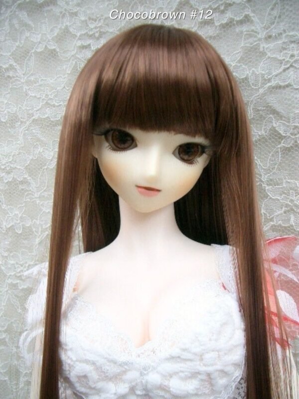 Wig / 8-9 inch / Super Long Straight *Length 38cm (Chocobrown #12)