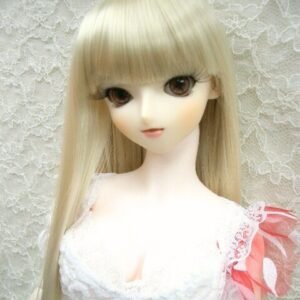 Wig / 8-9 inch / Super Long Straight *Length 38cm (Ivory #KB88)