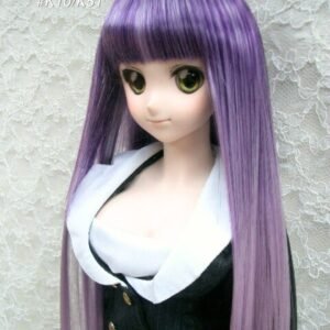 Wig / 8-9 inch / Super Long Straight *Length 38cm (Lilacmix #K10/K5T)
