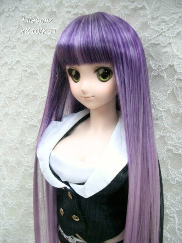Wig / 8-9 inch / Super Long Straight *Length 38cm (Lilacmix #K10/K5T)