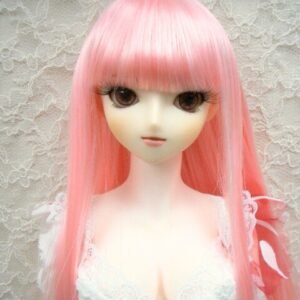 Wig / 8-9 inch / Super Long Straight *Length 38cm (Lightpink #K1)
