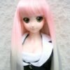 Wig / 8-9 inch / Super Long Straight *Length 38cm (Pink-milkwhite #K1/K19T)