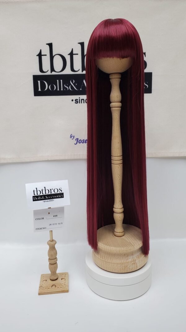 Wig / 8-9 inch / Super Long Straight *Length 38cm (Wine #39)