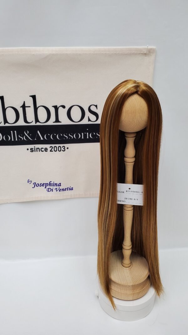 Wig / 8-9 inch / One-length Straight *Length 38cm (Brown-ivory #27/KB88HL-B)