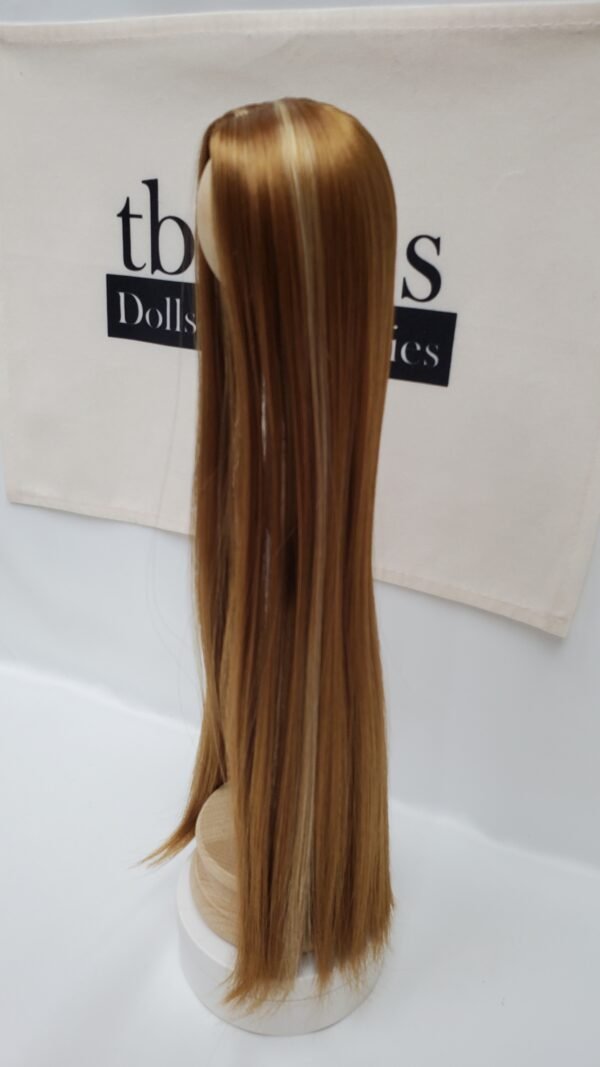 Wig / 8-9 inch / One-length Straight *Length 38cm (Brown-ivory #27/KB88HL-B)