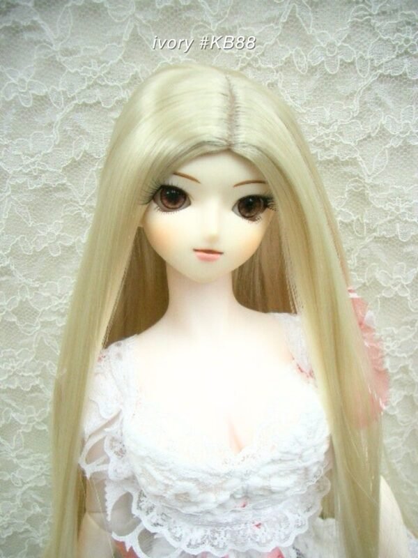 Wig / 8-9 inch / One-length Straight *Length 38cm (Ivory #KB88)