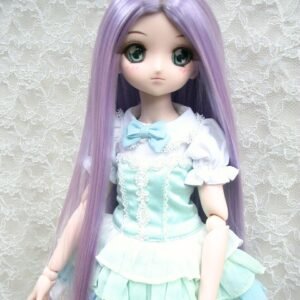 Wig / 8-9 inch / One-length Straight *Length 38cm (Purple #K5)