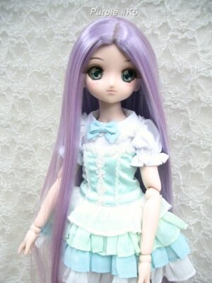 Wig / 8-9 inch / One-length Straight *Length 38cm (Purple #K5)