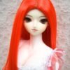 Wig / 8-9 inch / One-length Straight *Length 38cm (Red #K7)