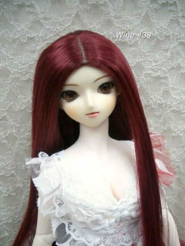 Wig / 8-9 inch / One-length Straight *Length 38cm (Wine #39)