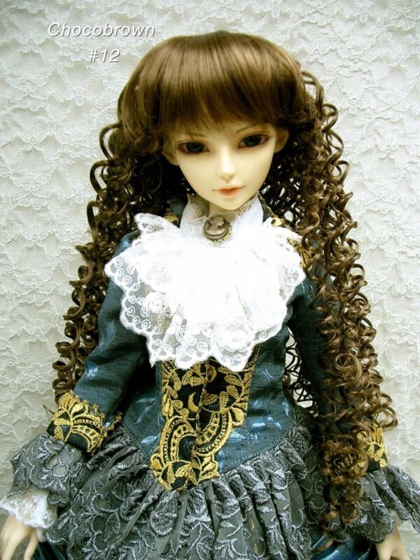 Wig / 8-9 inch / Super Curls (Chocobrown #12)