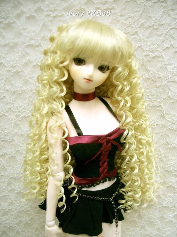 Wig / 8-9 inch / Super Curls (Ivory #KB88)