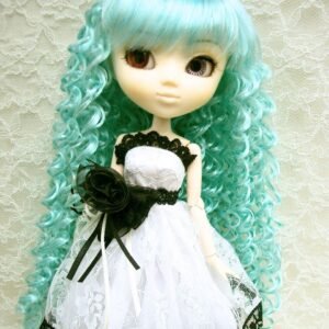 Wig / 8-9 inch / Super Curls (Lightblue #K19/K3M)