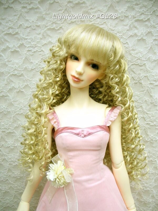 Wig / 8-9 inch / Super Curls (Lightgoldmix #GL26)