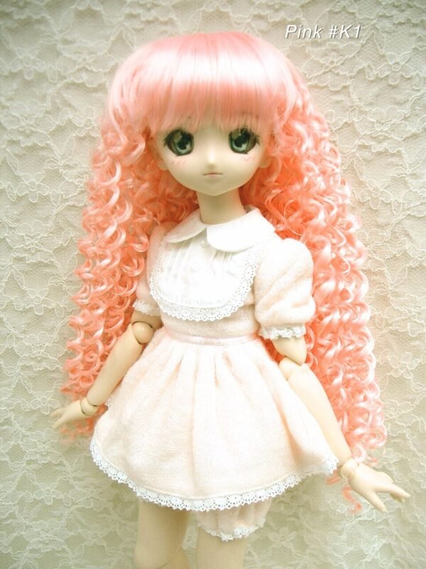 Wig / 8-9 inch / Super Curls (Pink #K1)