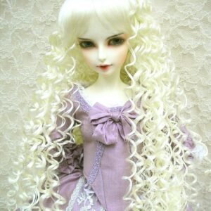 Wig / 8-9 inch / Super Curls (White #K19)
