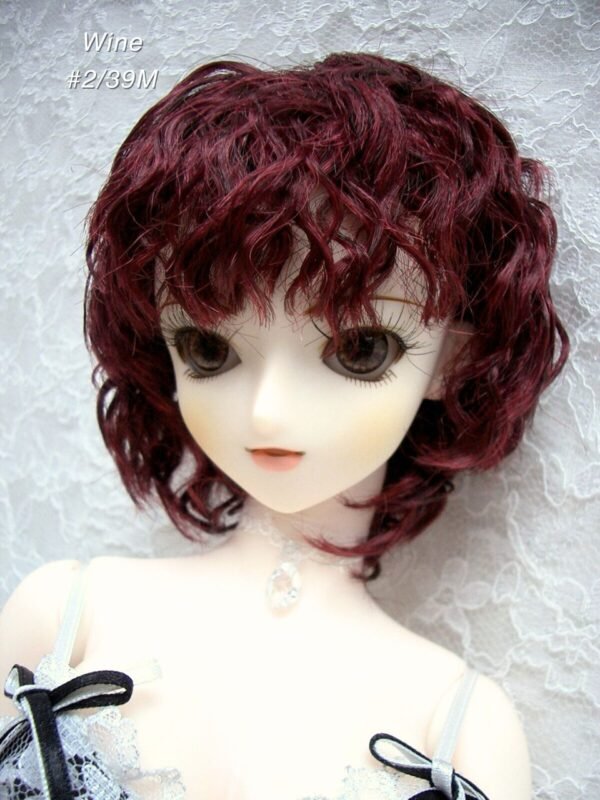 Wig / 8-9 inch / Short Wave (Wine #2/39M)