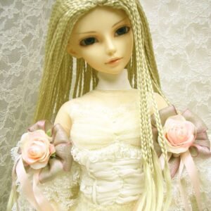 Wig / 8-9 inch / Braided Hair (Ivory #KB88)