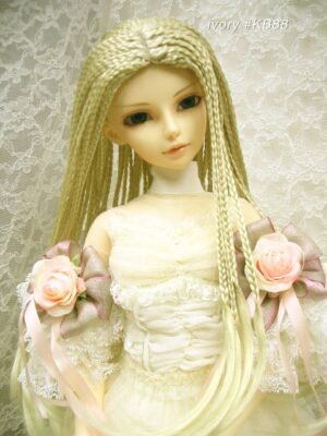 Wig / 8-9 inch / Braided Hair (Ivory #KB88)