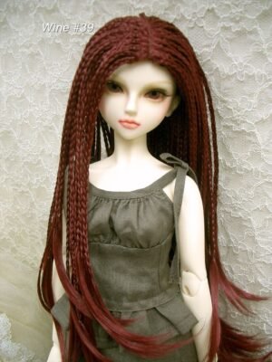 Wig / 8-9 inch / Braided Hair (Wine #39)