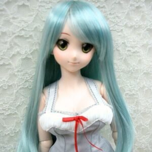 Wig / 8-9 inch / Long Gradation Layer (Ash blue #60/K3M)
