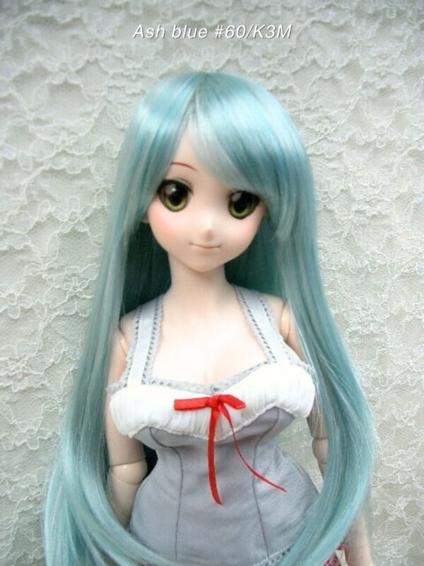 Wig / 8-9 inch / Long Gradation Layer (Ash blue #60/K3M)