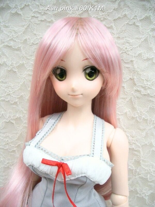 Wig / 8-9 inch / Long Gradation Layer (Ash pink #60/K1M)