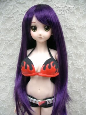 Wig / 8-9 inch / Long Gradation Layer (Dark orchid #K10)