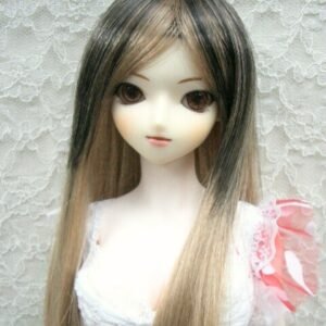 Wig / 8-9 inch / Long Gradation Layer (Darkbrown-midbrown #4/16T)