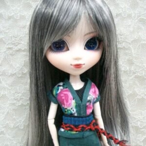 Wig / 8-9 inch / Long Gradation Layer (Darkgreymix #44/60HL)