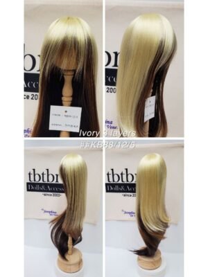 Wig / 8-9 inch / Long Gradation Layer (Ivory 3 layers #KB88/12/5)