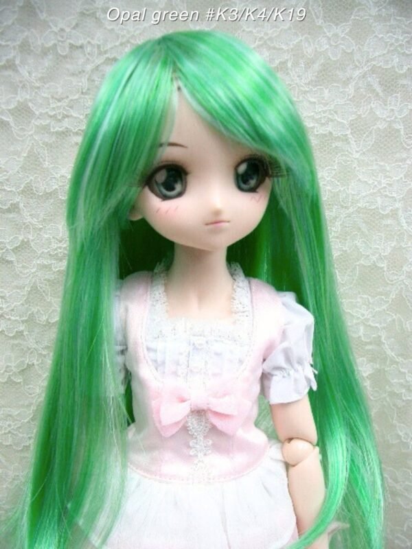 Wig / 8-9 inch / Long Gradation Layer (Opal green #K3/K4/K19)