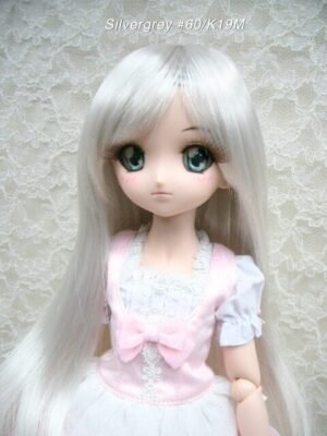 Wig / 8-9 inch / Long Gradation Layer (Silver grey #60/K19M)