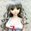 Wig / 8-9 inch / Curly Hair (Greymix #56)