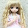 Wig / 8-9 inch / Curly Hair (Lightgoldmix #GL26)