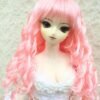 Wig / 8-9 inch / Curly Hair (Pink #K1)