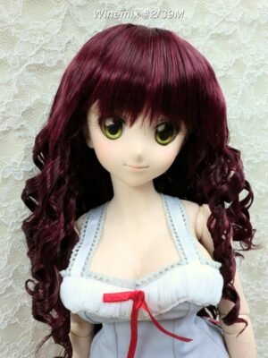 Wig / 8-9 inch / Curly Hair (Winemix #2/39M)