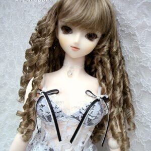 Wig / 8-9 inch / Spiral Curls (Brownmix #12/KB88M)