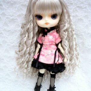 Wig / 8-9 inch / Spiral Curls (Grey #60)