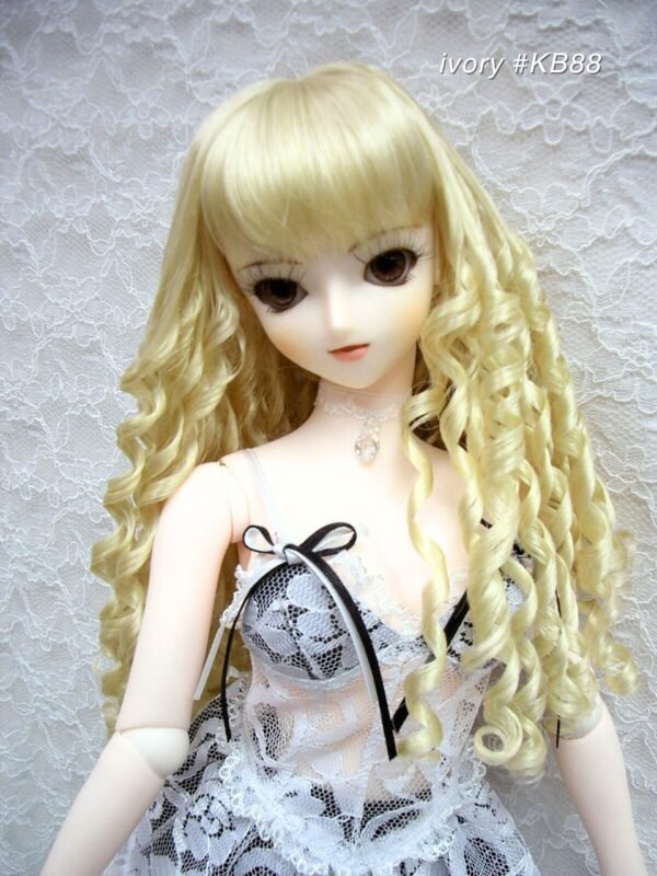 Wig / 8-9 inch / Spiral Curls (Ivory #KB88)