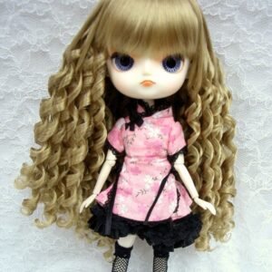 Wig / 8-9 inch / Spiral Curls (Lightgoldbrown #25)