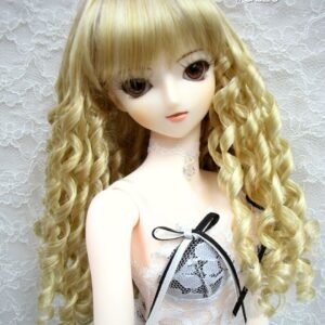 Wig / 8-9 inch / Spiral Curls (Lightgoldmix #GL26)