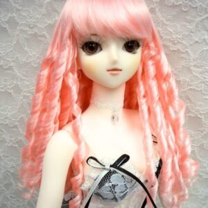 Wig / 8-9 inch / Spiral Curls (Pink #K1)
