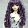 Wig / 8-9 inch / Spiral Curls (Purple-grey #K10/60M)