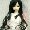 Wig / 8-9 inch / Long Curly Layer (Black #2)
